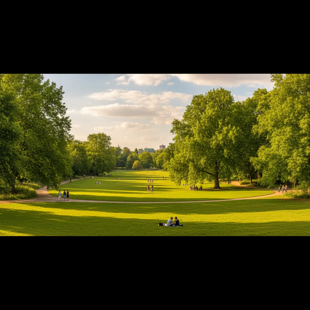 Het groene Europapark in Alphen aan den Rijn